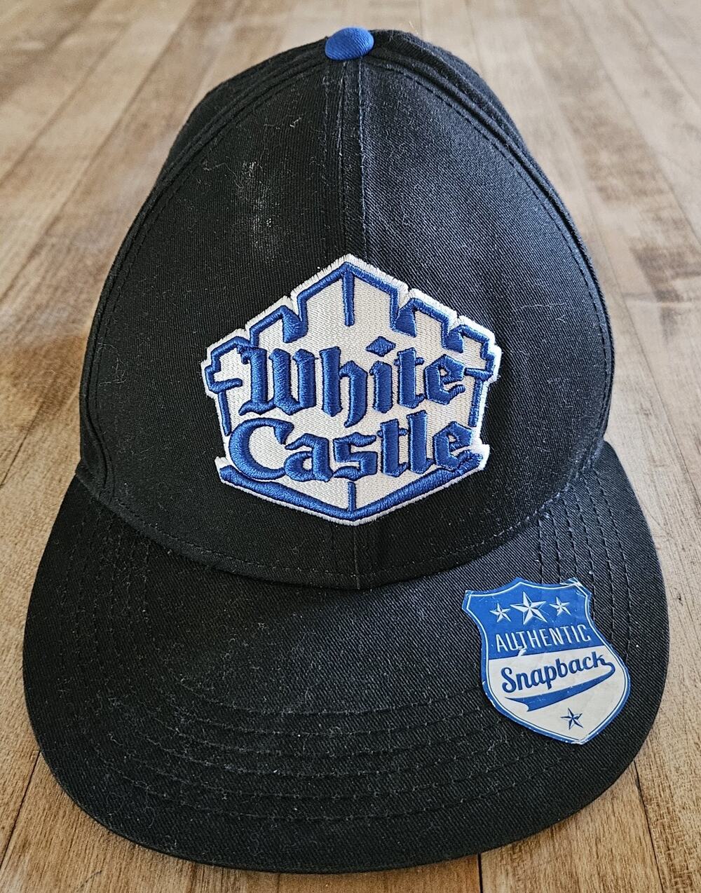 NEW White Castle "What You Crave" Black SnapBack Basebell Cap Hat